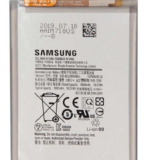 Thay pin Samsung M20