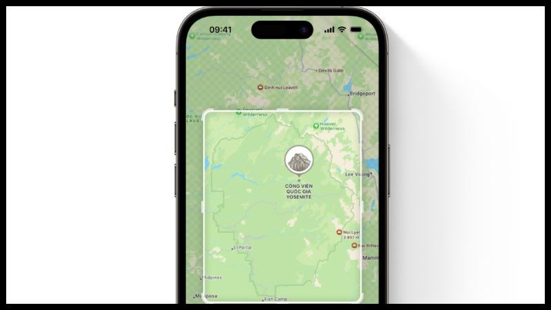 iOS 17 đã cho phép người dùng tải bản đồ