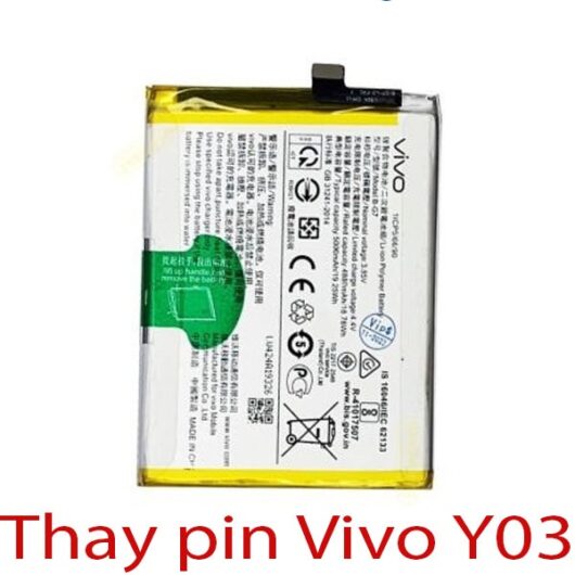 thay pin vivo y03 cần thơ