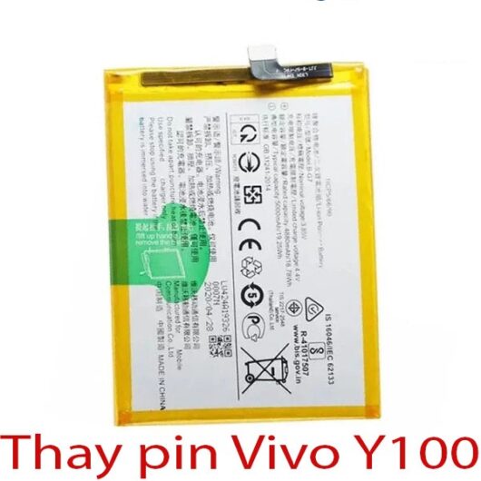 thay pin vivo y100 cần thơ