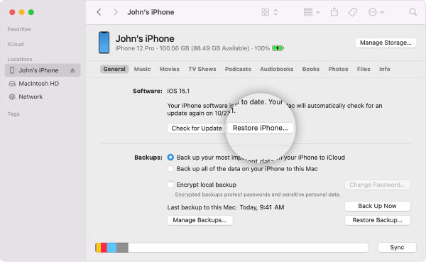cách mở khóa iphone bị vô hiệu hóa